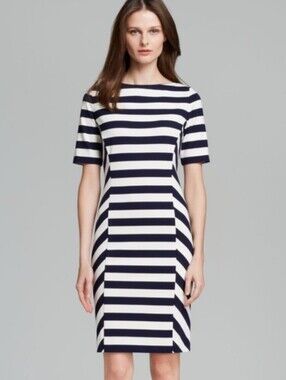 NWT Tory Burch | Augusta Striped Sheath Dress